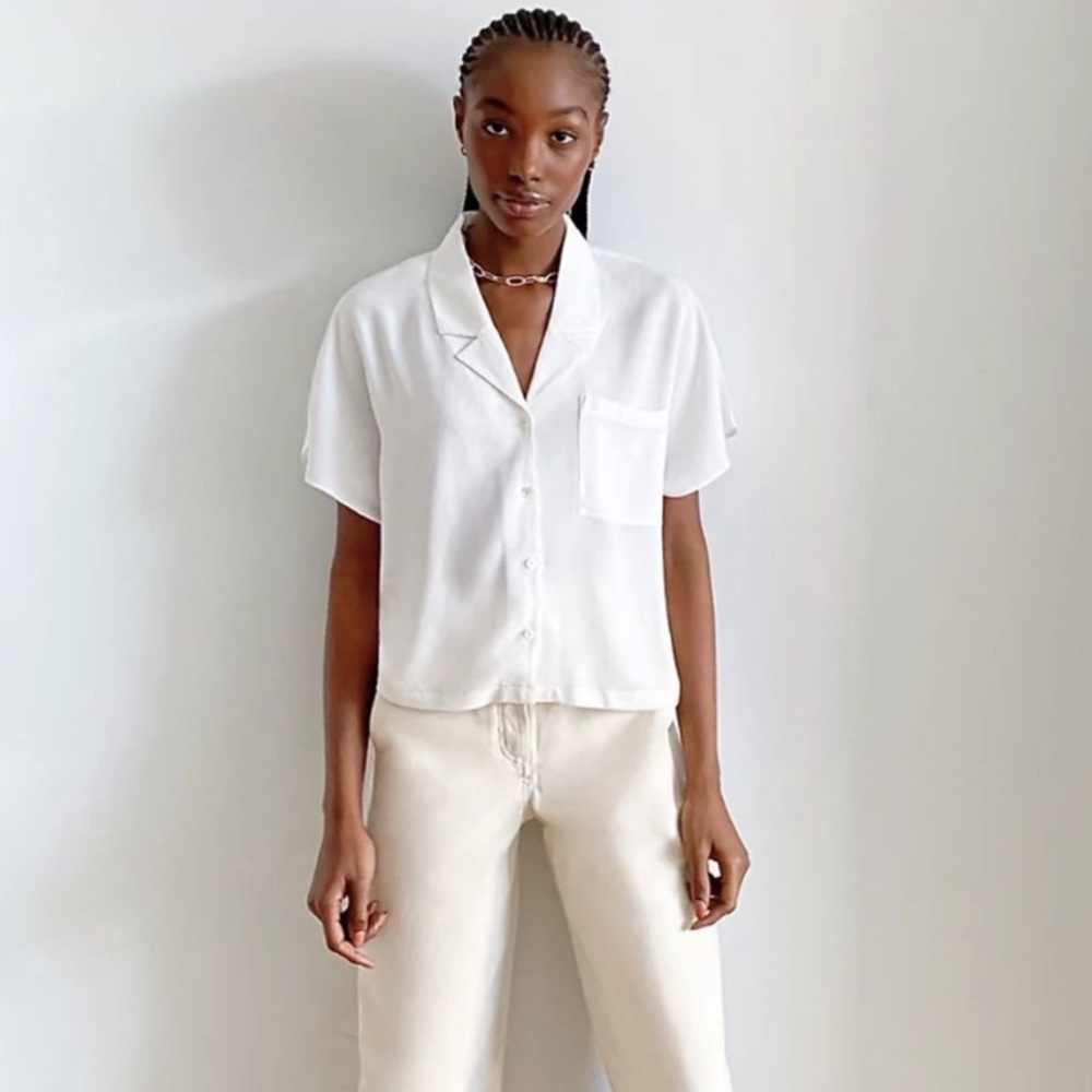 Wilfred Free | Shawna White Button-Down Shirt - Picture 2 of 7